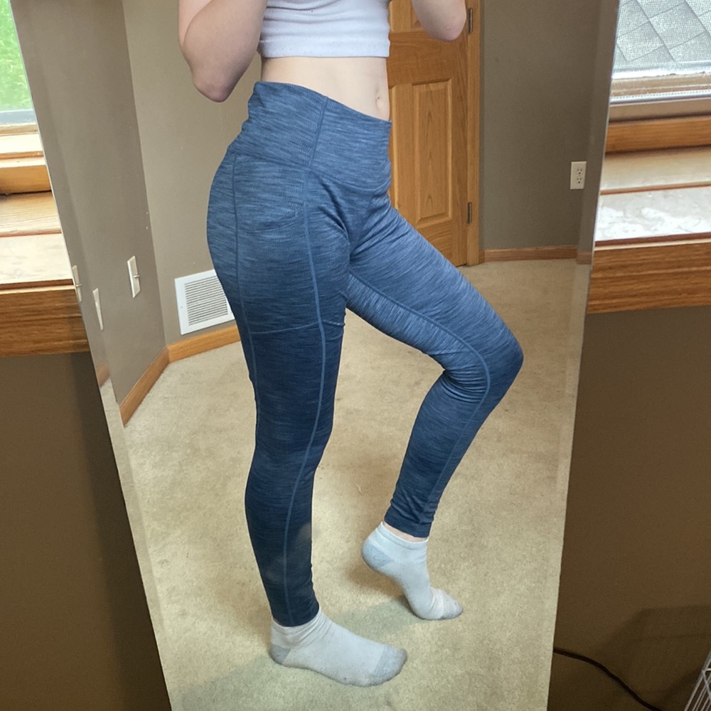 MONDETTA Leggings Women’s Medium Blue/Grey